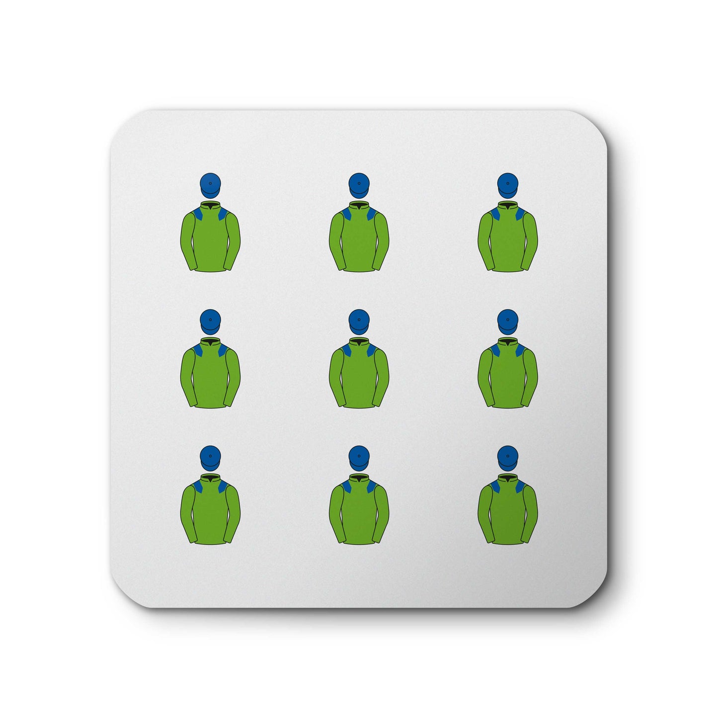 Dr J Walker Ceramic Coaster - Ceramic Coaster - Hacked Up
