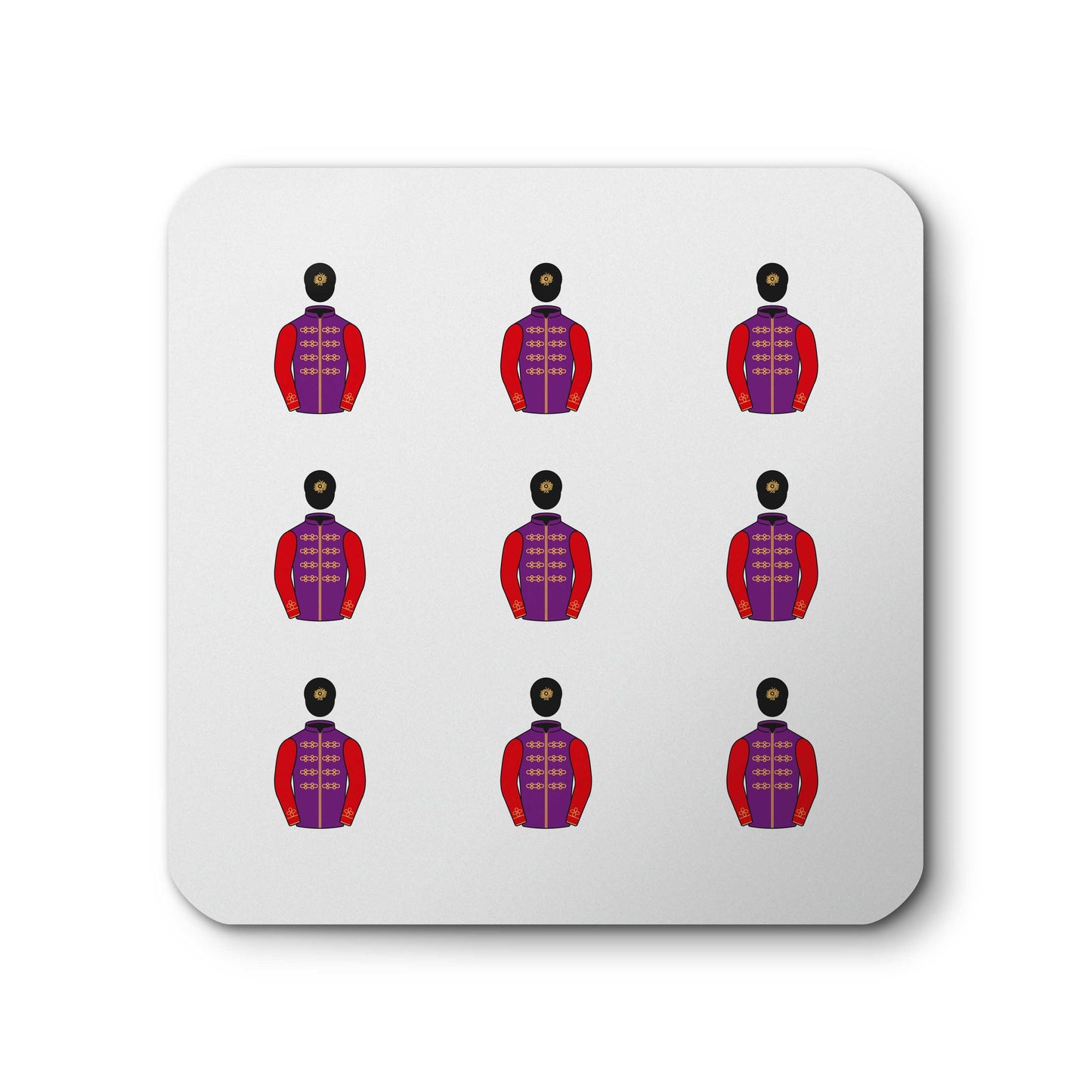 The Queen Ceramic Coaster - Ceramic Coaster - Hacked Up