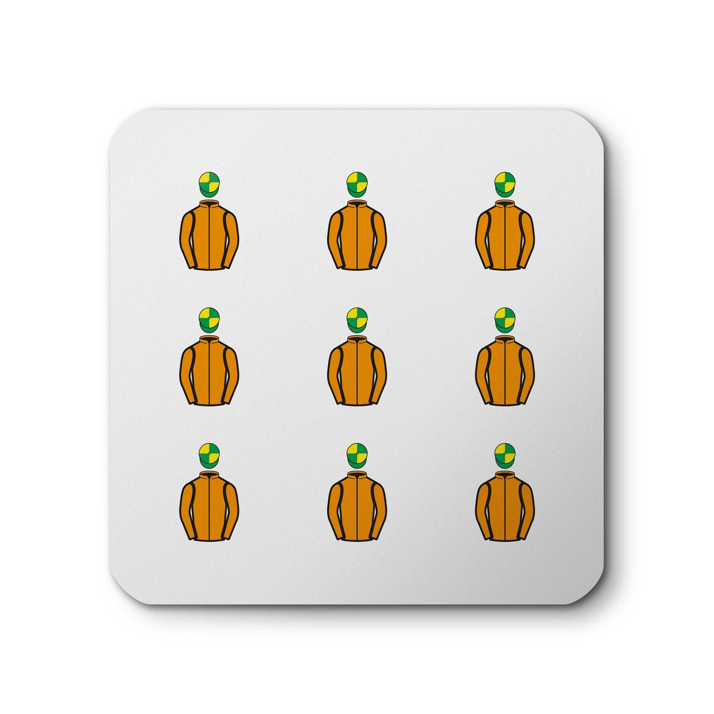 James McAuley Ceramic Coaster - Ceramic Coaster - Hacked Up