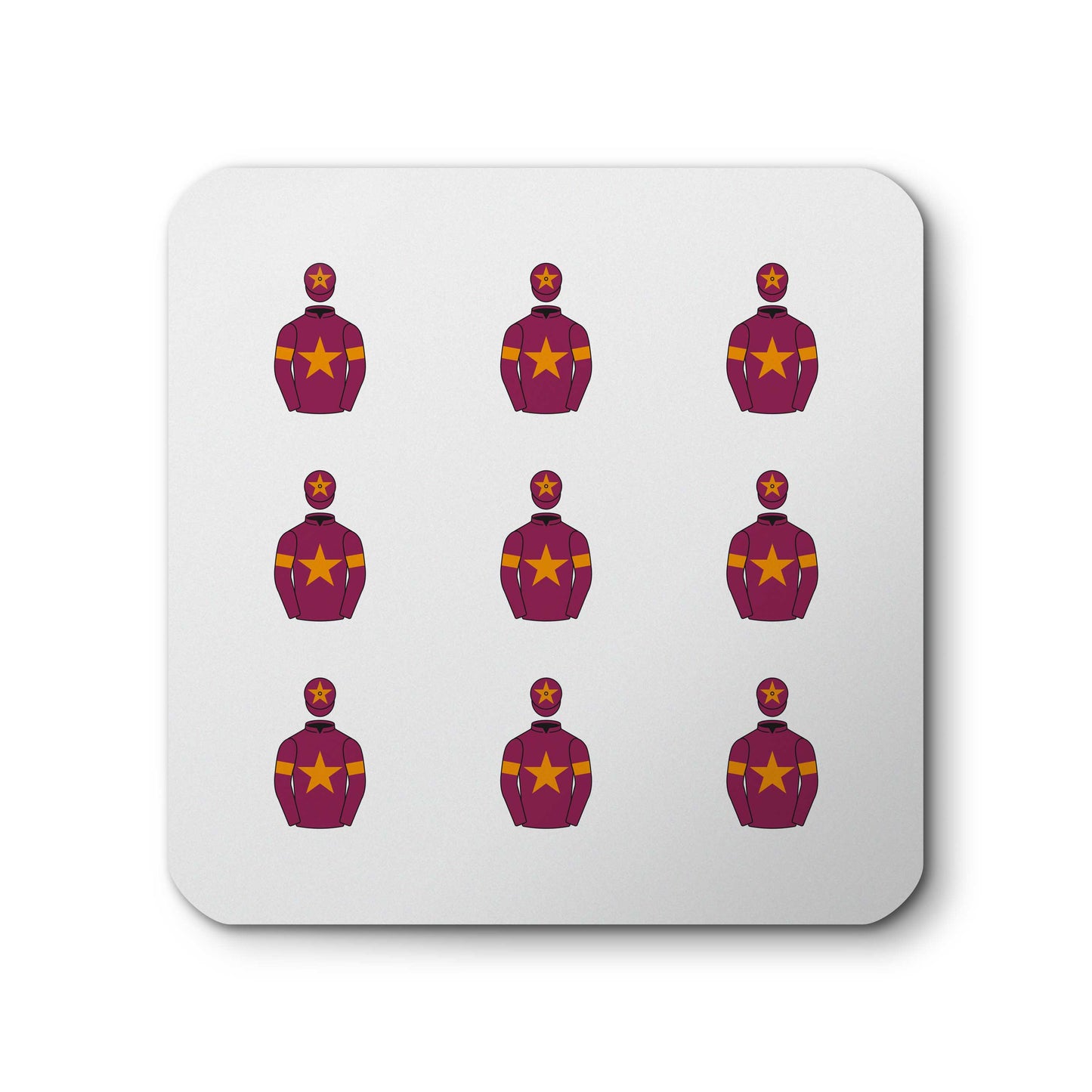 National Hunt Racing Enthusiasts Ceramic Coaster - Ceramic Coaster - Hacked Up