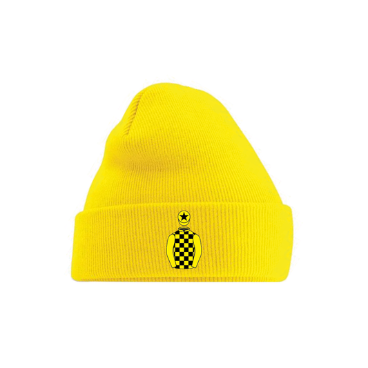 Mrs J Donnelly Embroidered Cuffed Beanie - Hacked Up