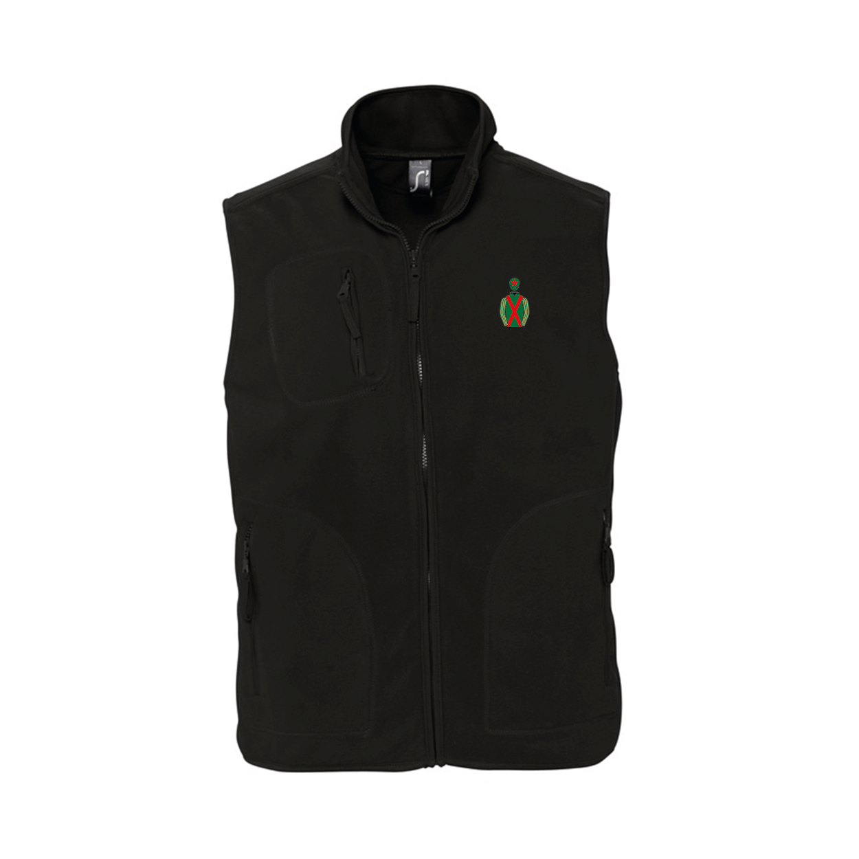Unisex Prof Caroline Tisdall Embroidered Fleece Bodywarmer - Clothing - Hacked Up
