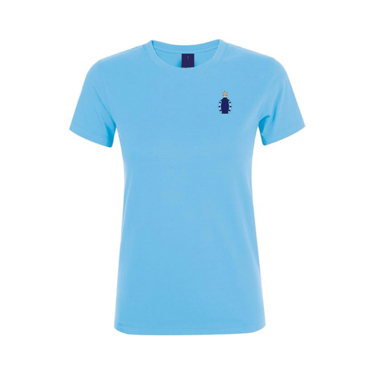 Ladies Robert Abrey and Ian Thurtle Embroidered T-Shirt - Clothing - Hacked Up