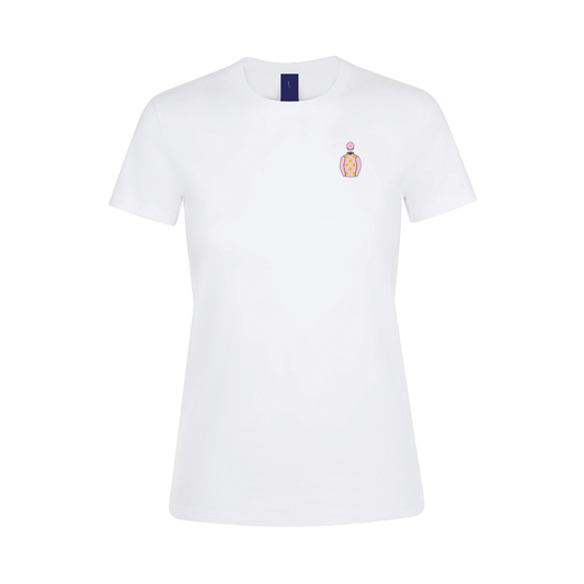 Ladies S Ricci Embroidered T-Shirt - Clothing - Hacked Up