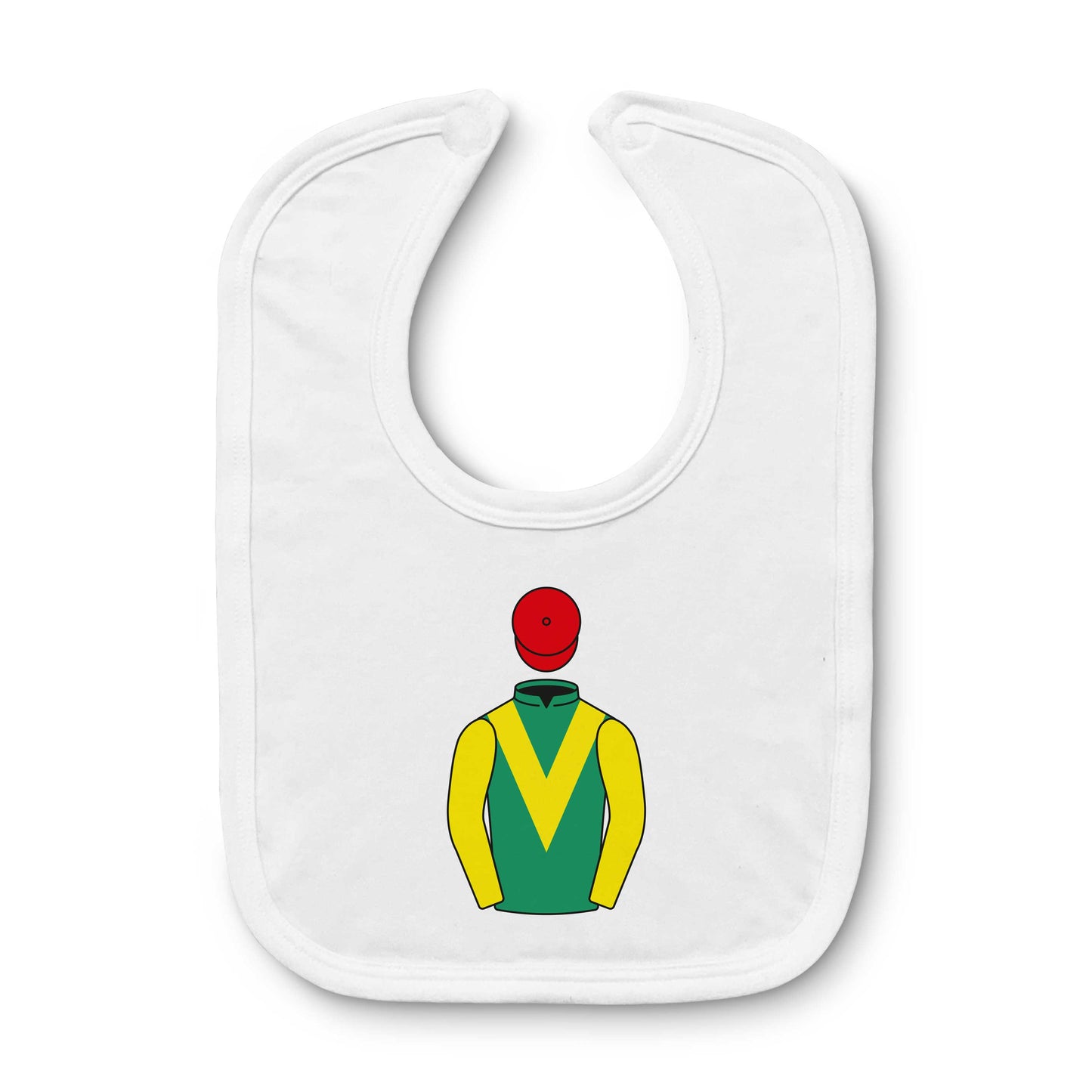 Alan Potts Baby Bib - Baby Bib - Hacked Up