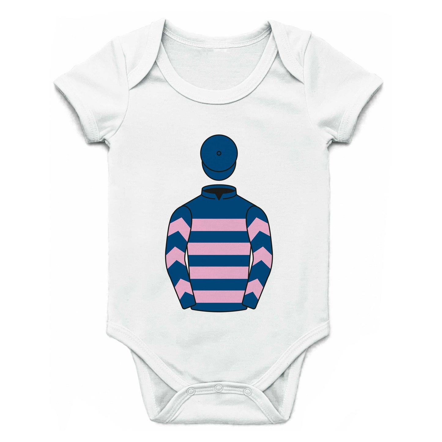 Ashley Head Single Silks Baby Grow - Baby Grow - Hacked Up