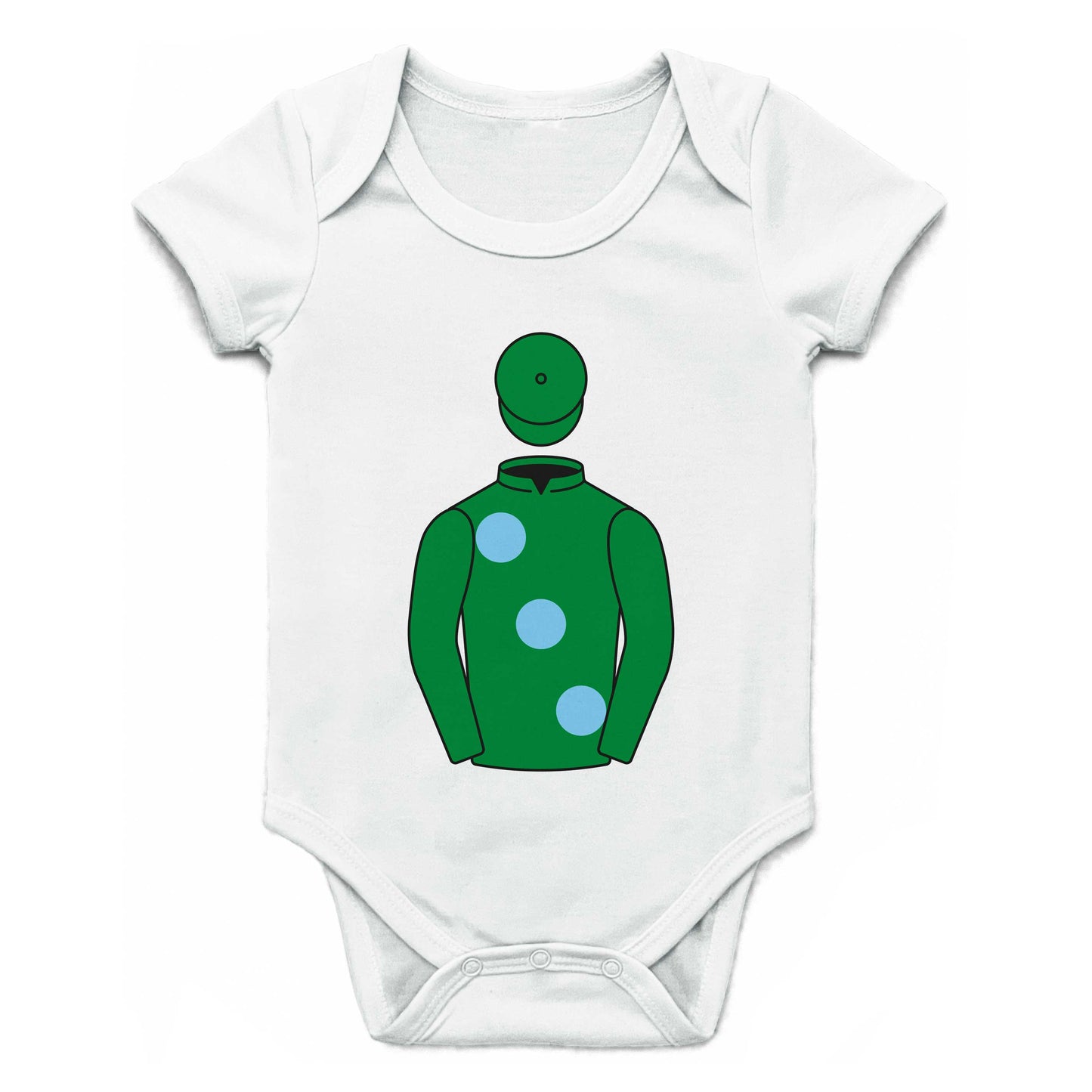 Ben Pauling Racing Club Single Silks Baby Grow - Baby Grow - Hacked Up