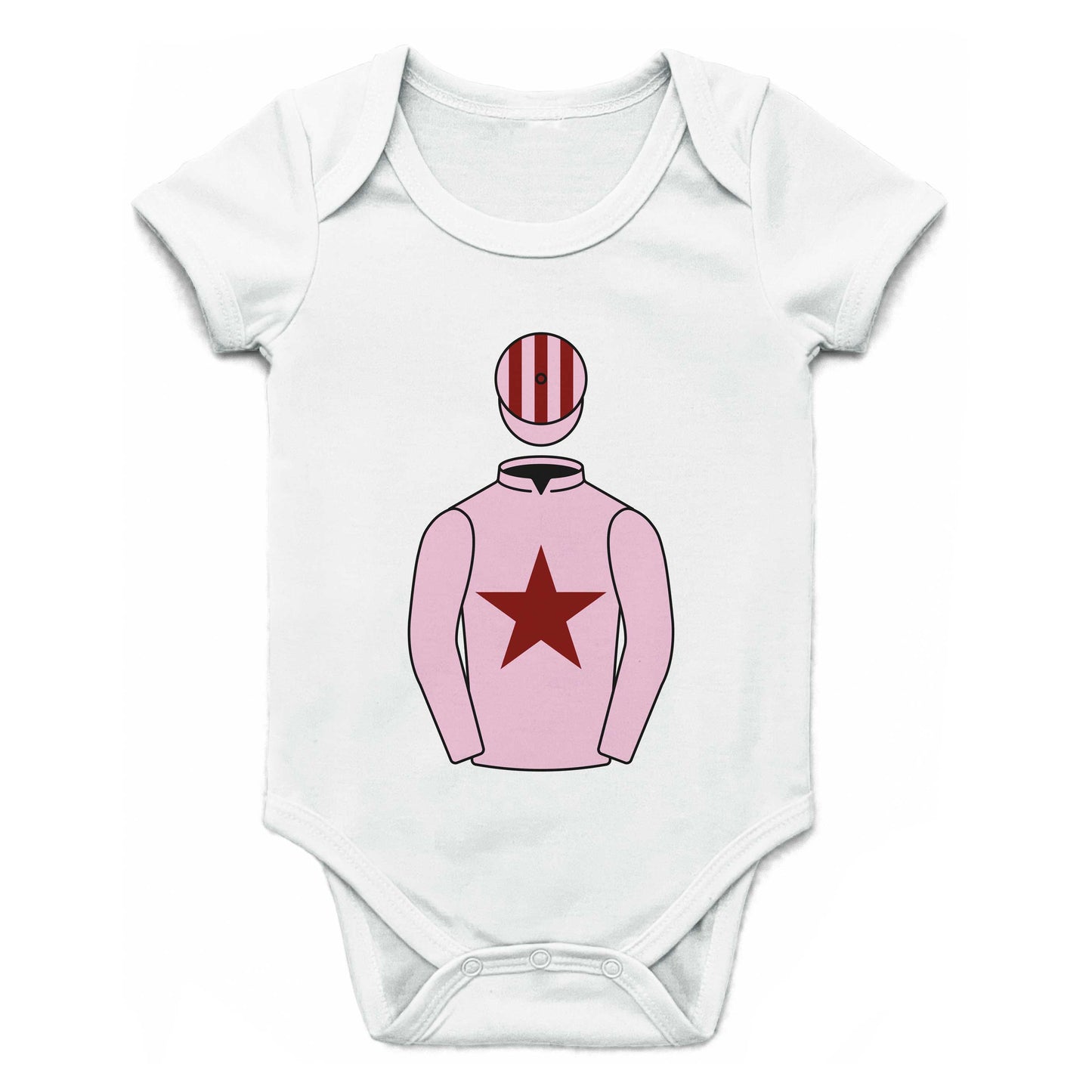 Mrs Caren Walsh And John Lightfoot Single Silks Baby Grow - Baby Grow - Hacked Up