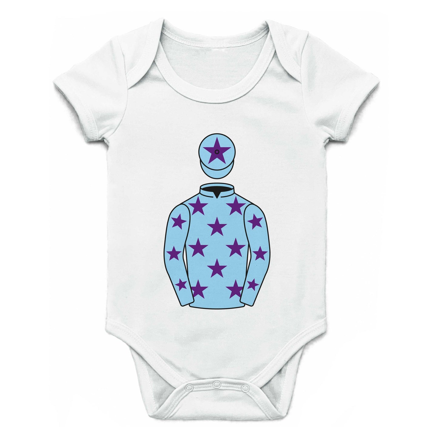 Caroline Ahearn Single Silks Baby Grow - Baby Grow - Hacked Up