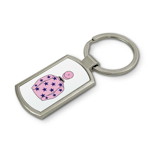 Caveat Emptor Partnership Horse Racing Keyring - Hacked Up Horse Racing Gifts