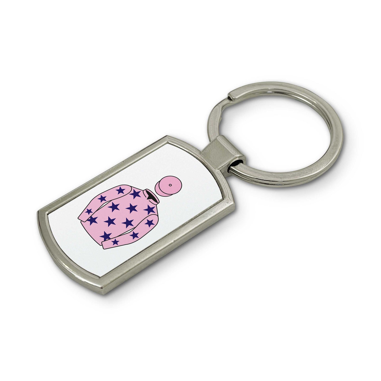 Caveat Emptor Partnership Horse Racing Keyring - Hacked Up Horse Racing Gifts