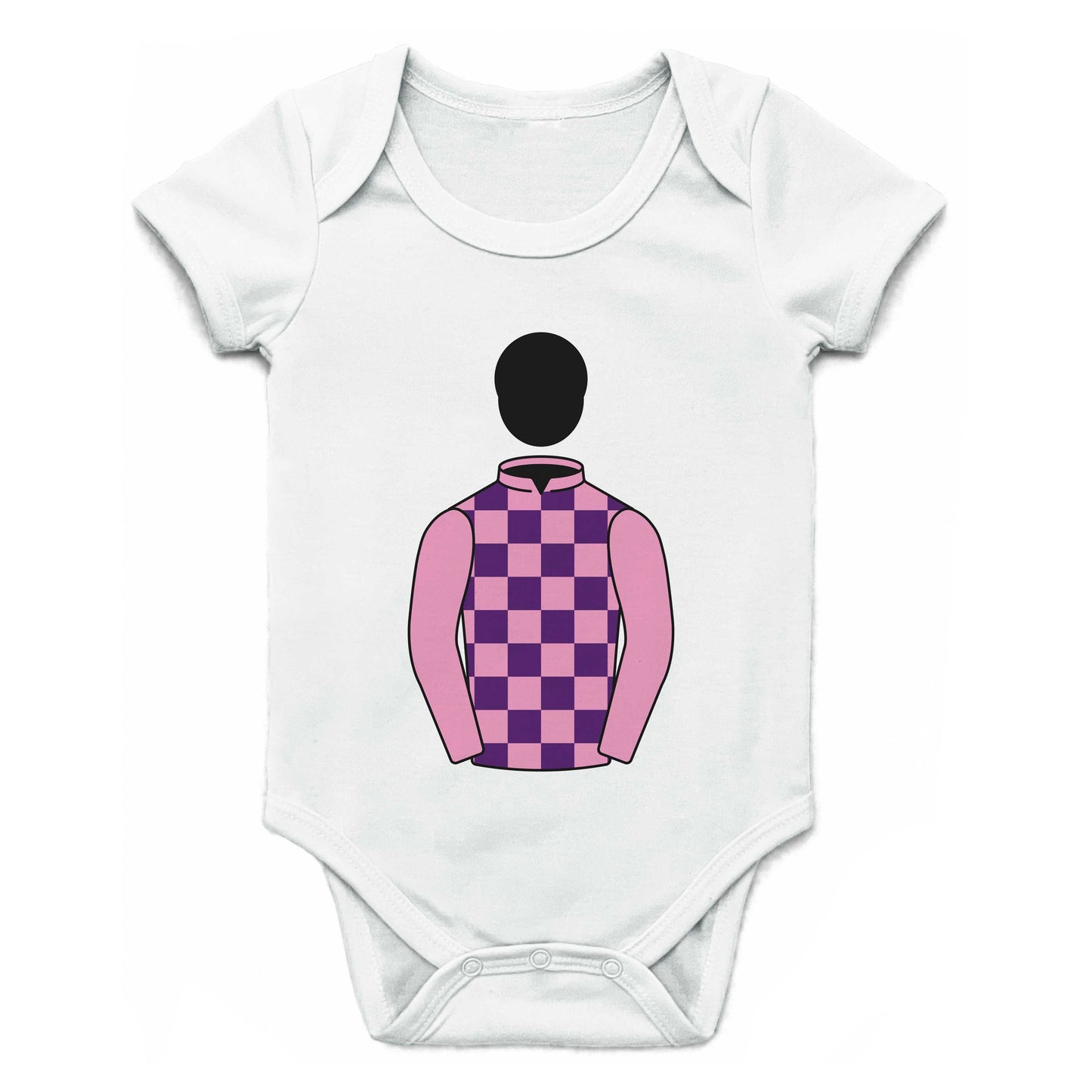 David J S Sewell And Tim Leadbeater Single Silks Baby Grow - Baby Grow - Hacked Up