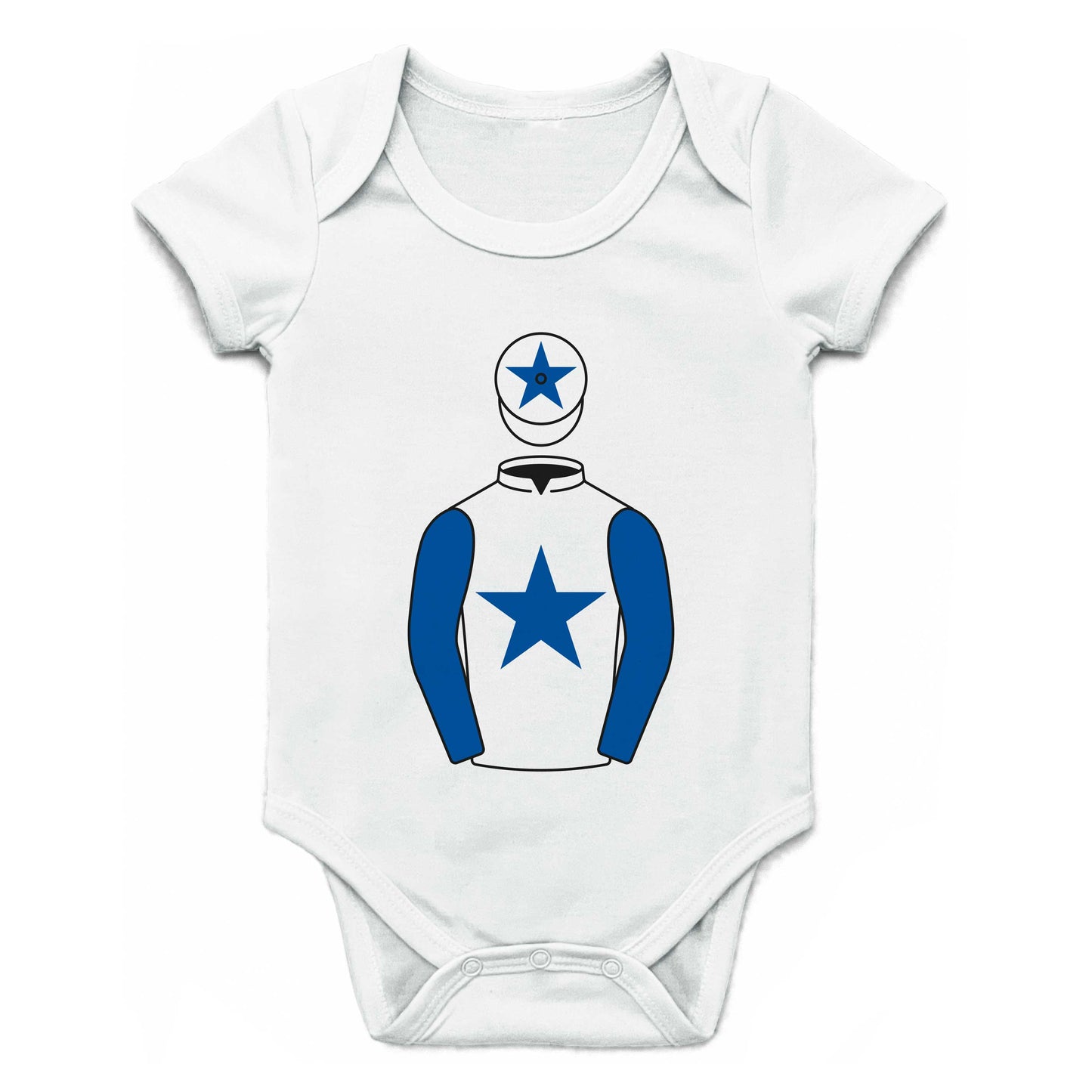 Direct Bloodstock Limited Single Silks Baby Grow - Baby Grow - Hacked Up