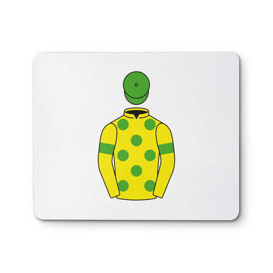 Colin Tizzard Racing club Mouse Mat - Mouse Mat - Hacked Up