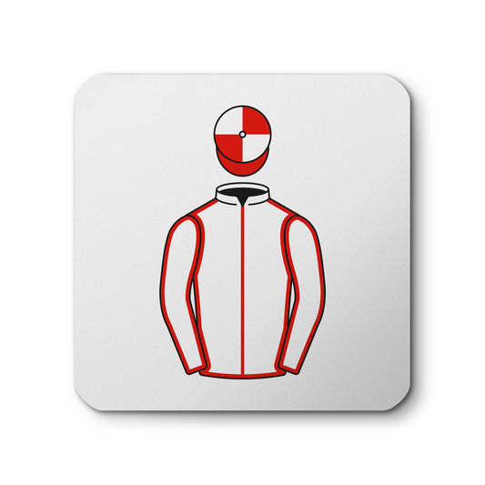 HP Racing Who Dares Wins Horse Racing Coaster - Hacked Up Horse Racing Gifts