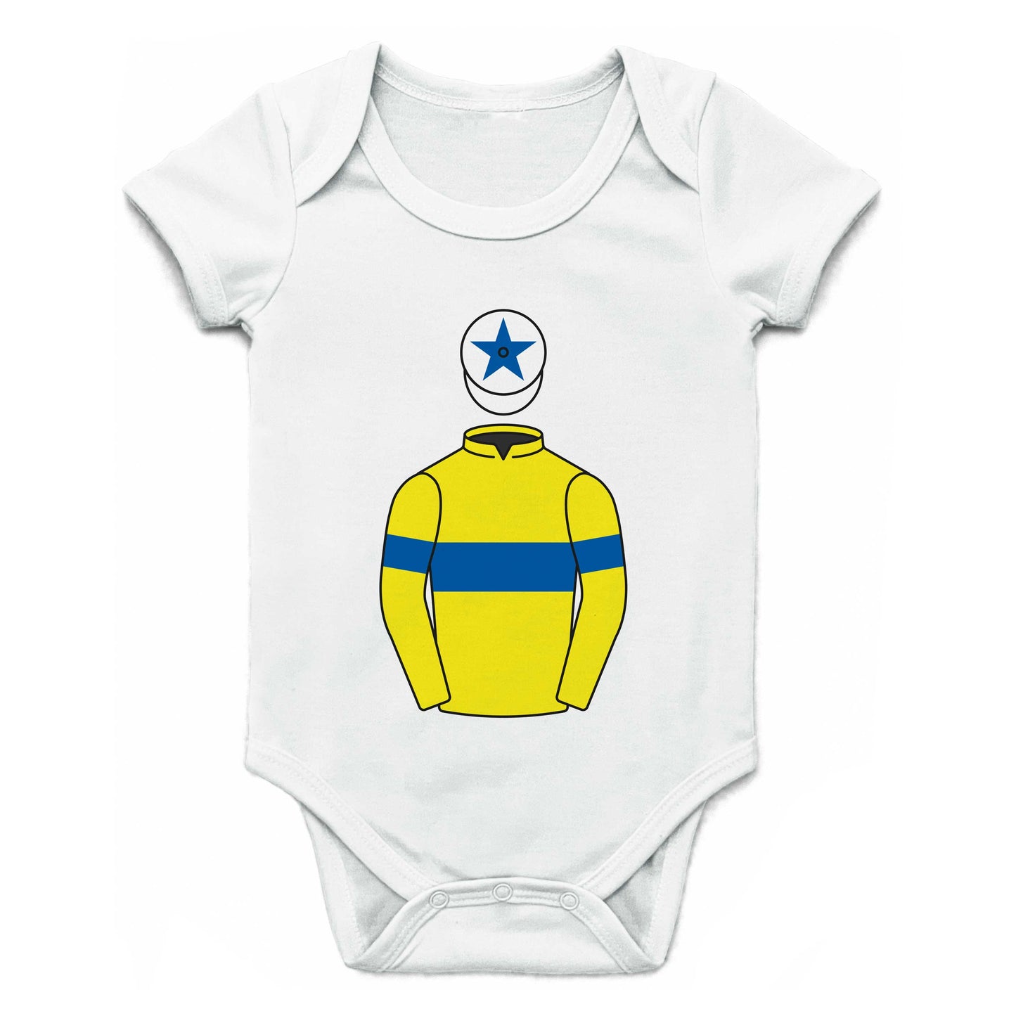 J P O Flaherty Single Silks Baby Grow - Baby Grow - Hacked Up