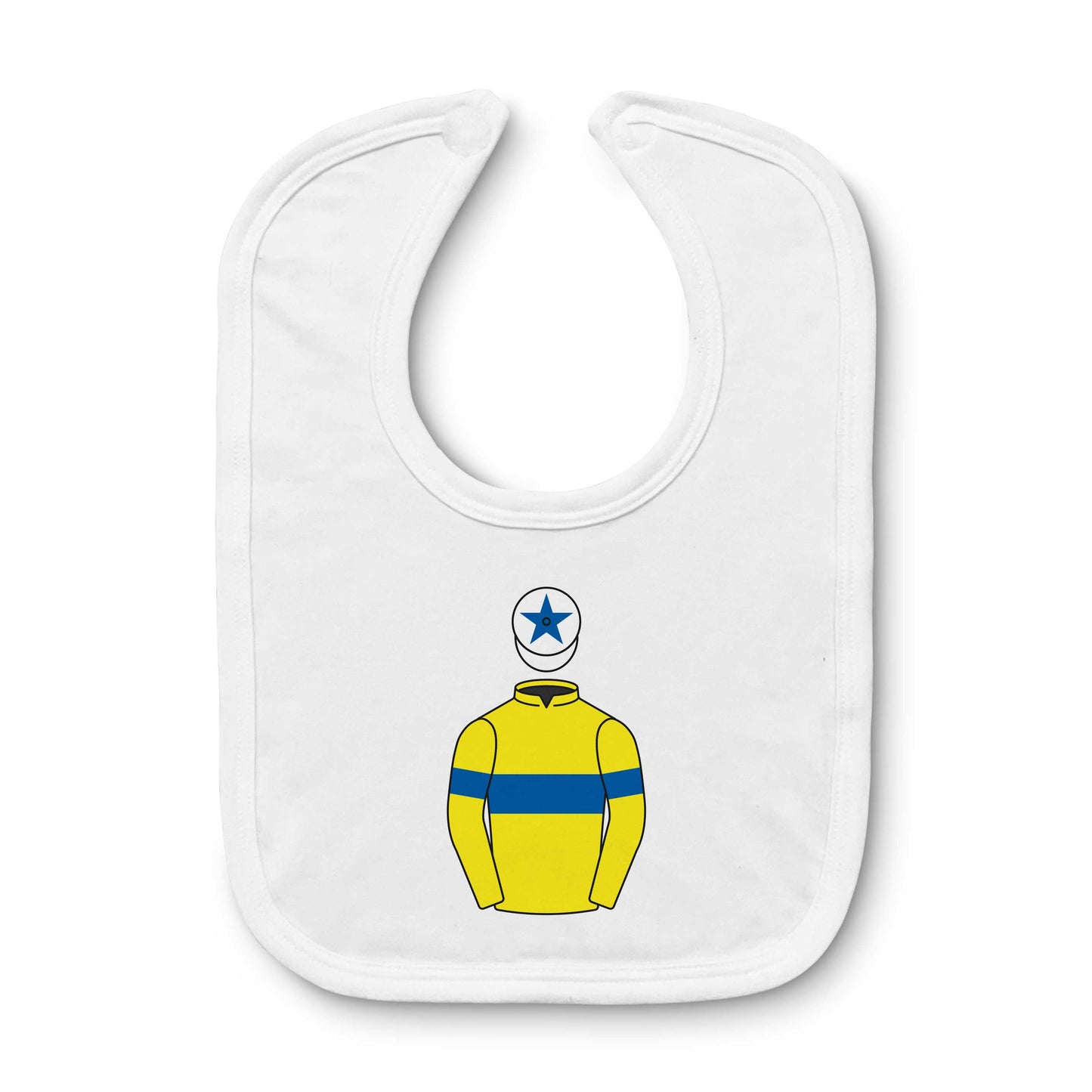 J P O Flaherty Baby Bib - Baby Bib - Hacked Up
