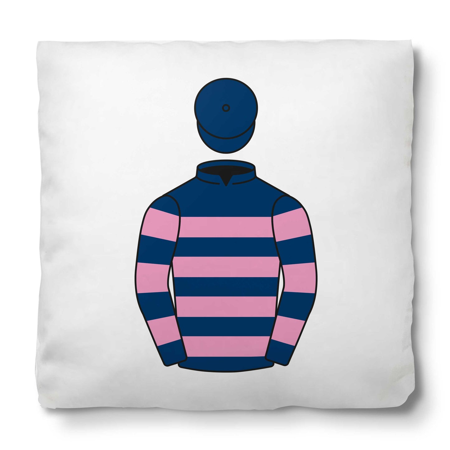 Jerry Hinds And Ashley Head Horse Racing Cushion - Hacked Up Horse Racing Gifts