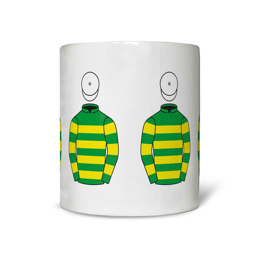 J P McManus 4 Silks Mug - Mug - Hacked Up