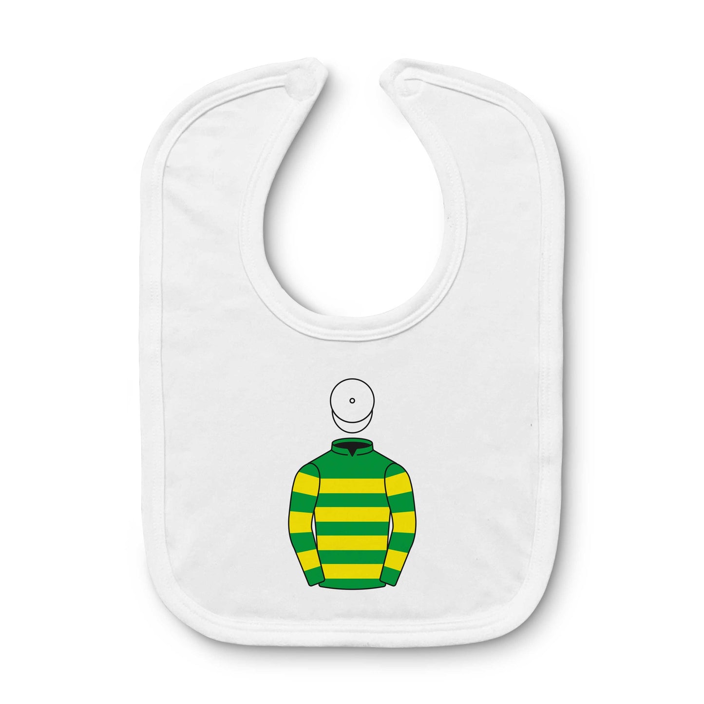 J P McManus Baby Bib - Baby Bib - Hacked Up