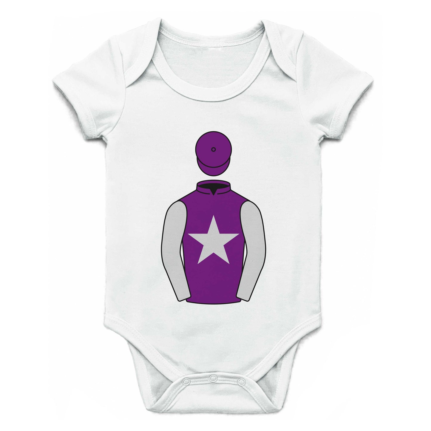 Manverton Limited Single Silks Baby Grow - Baby Grow - Hacked Up
