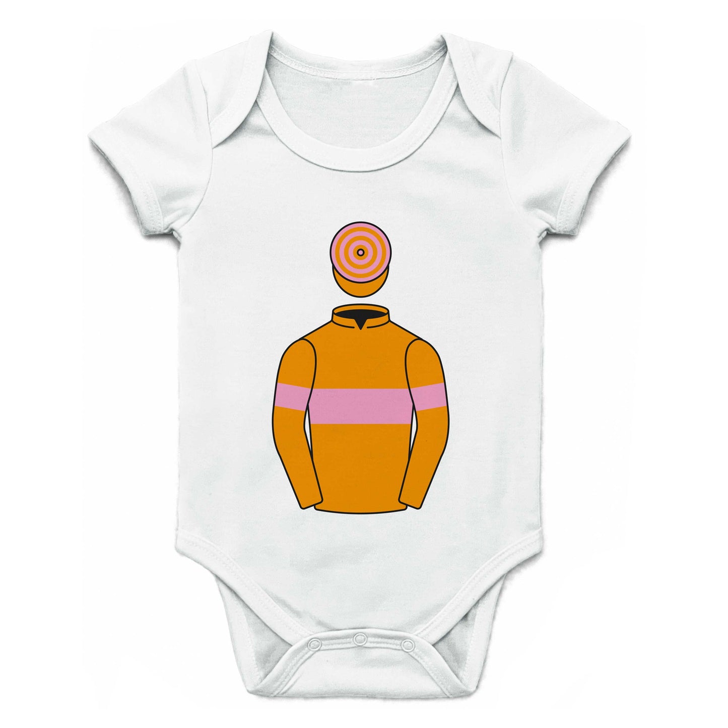 Mrs Mary-Ann MiddletonSingle Silks Baby Grow - Baby Grow - Hacked Up
