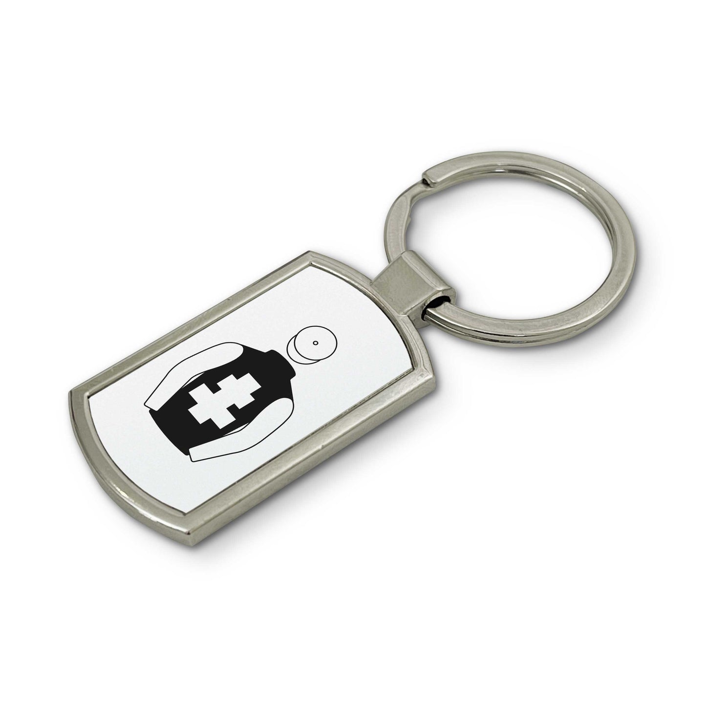 Mike And Eileen Newbould Keyring - Keyring - Hacked Up