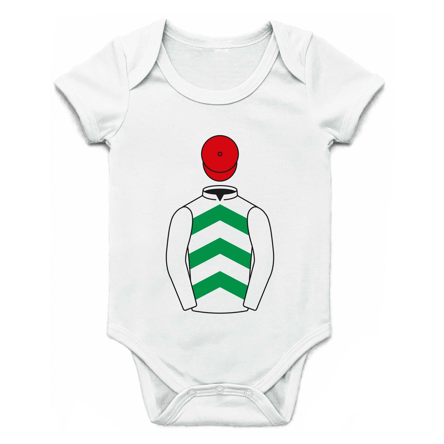 Bective Stud Single Silks Baby Grow - Baby Grow - Hacked Up