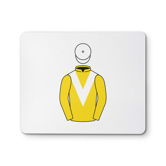Old Gold Racing Mouse Mat - Mouse Mat - Hacked Up
