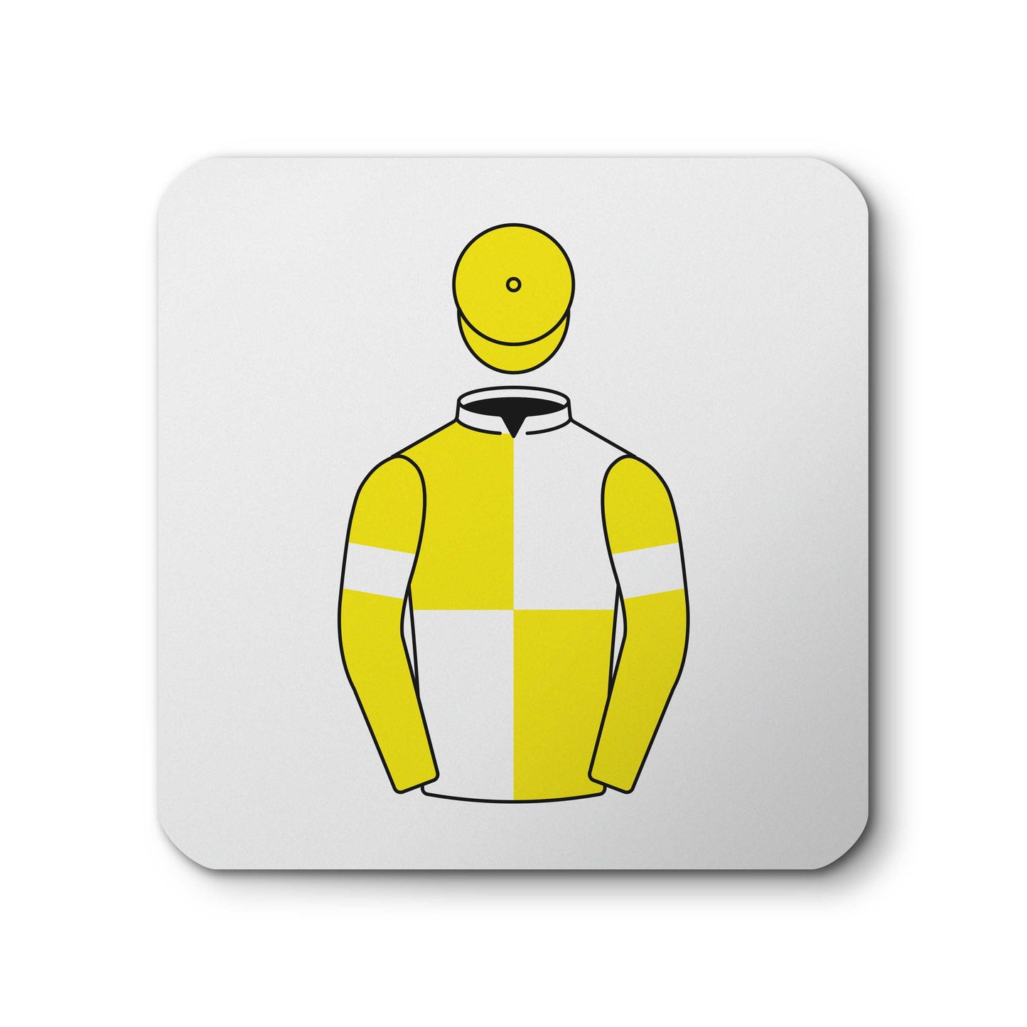 Ontoawinner syndicate Ceramic Coaster - Ceramic Coaster - Hacked Up