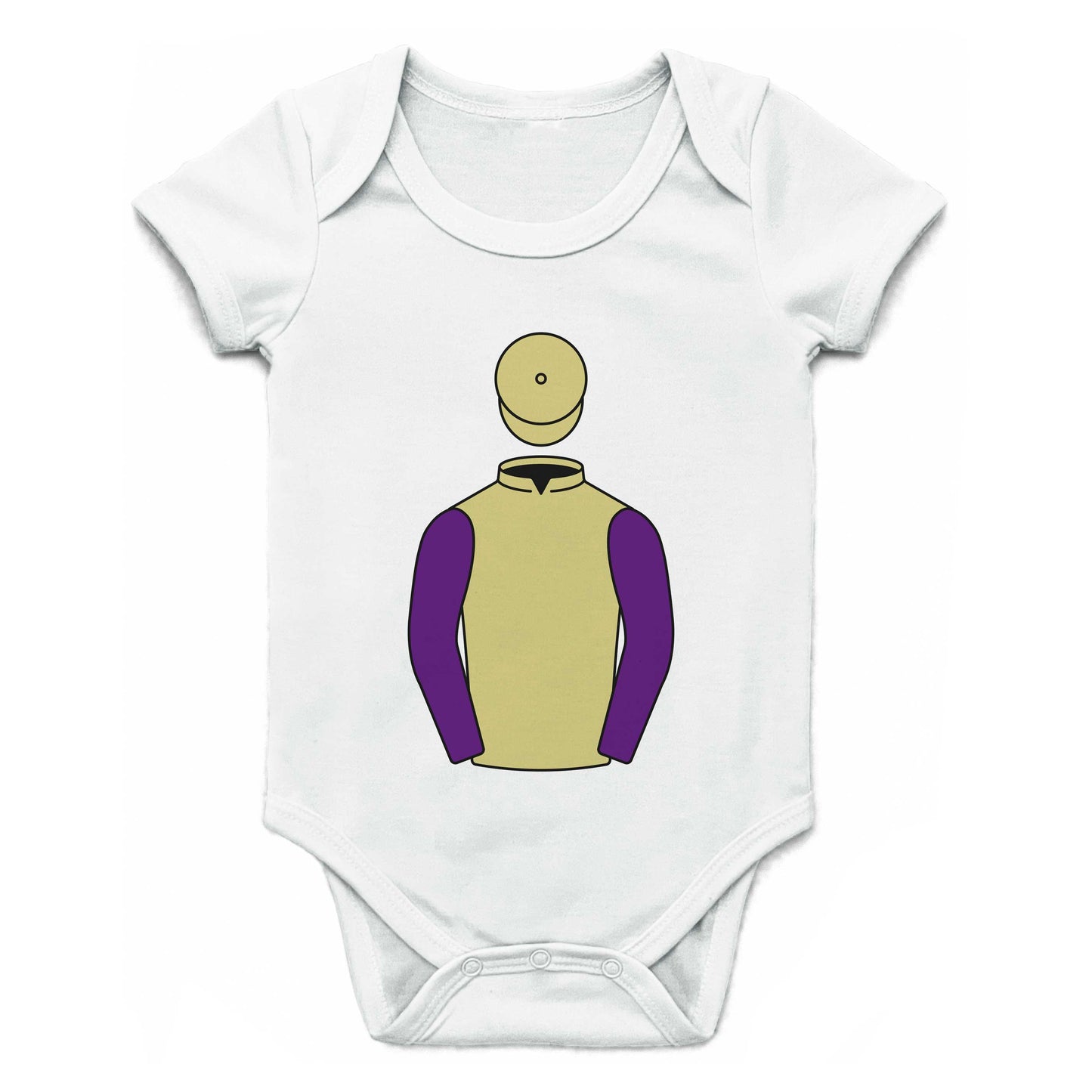 Pimlico Racing Single Silks Baby Grow - Baby Grow - Hacked Up