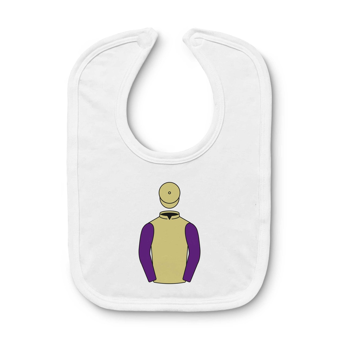 Pimlico Racing Baby Bib - Baby Bib - Hacked Up