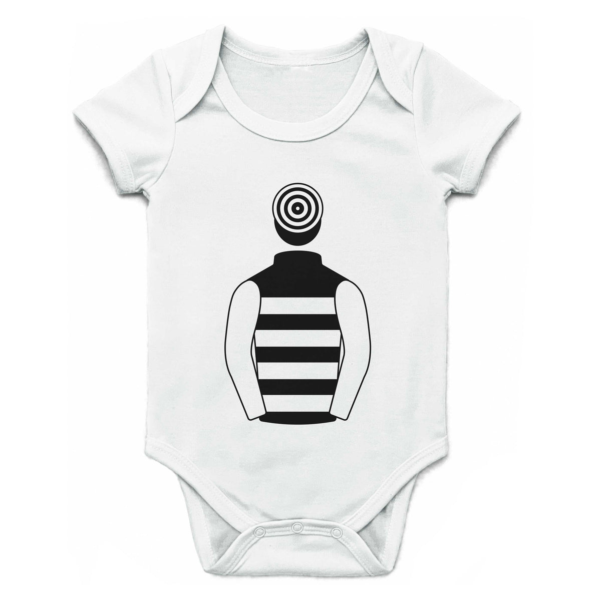Stuart And Simon Mercer And John Gent Single Silks Baby Grow - Baby Grow - Hacked Up
