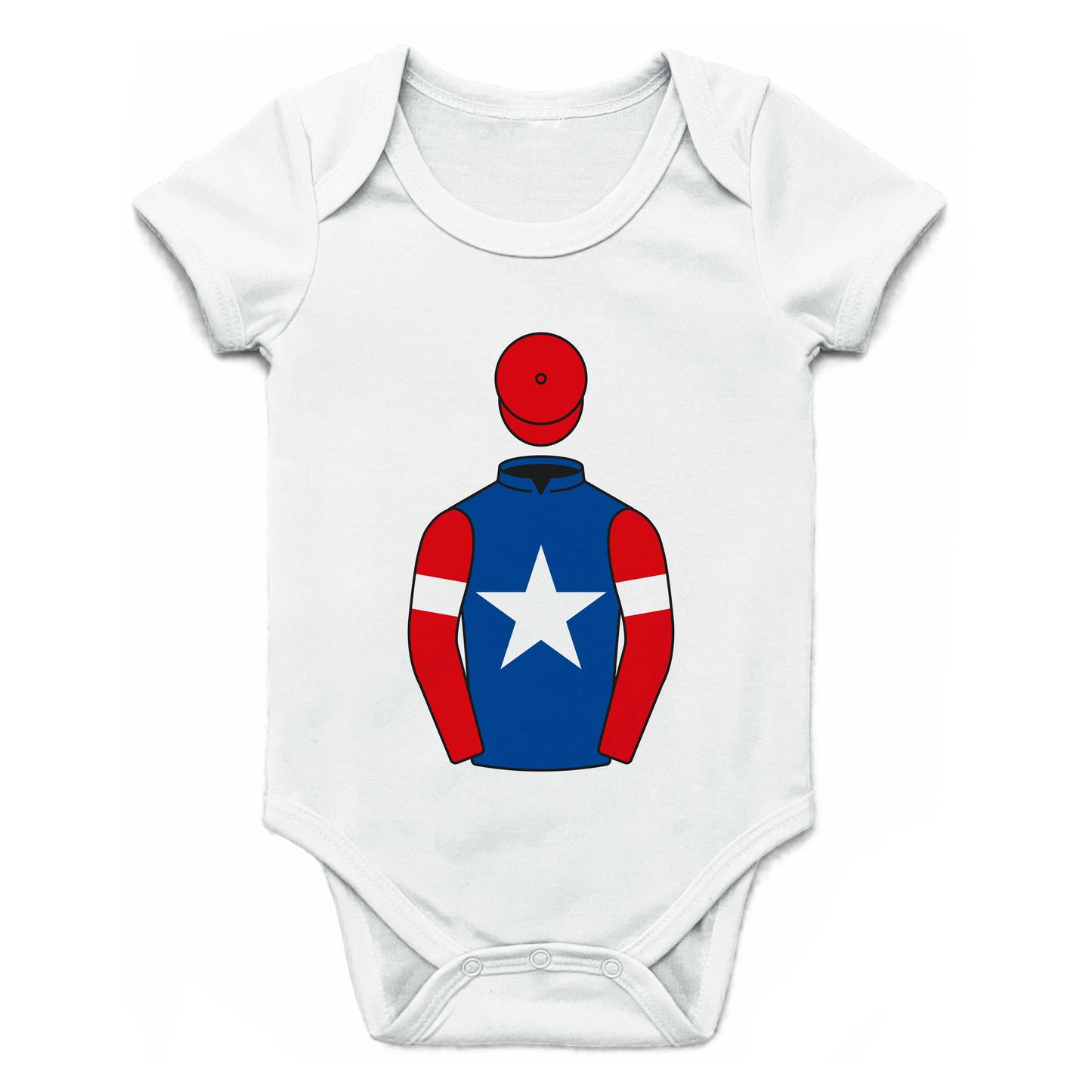 The Racing Emporium Single Silks Baby Grow - Baby Grow - Hacked Up