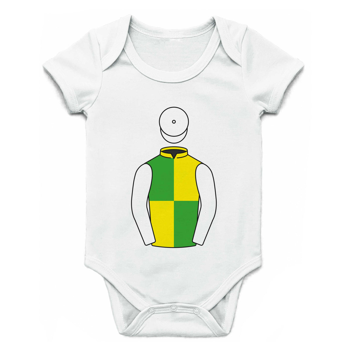 Trevor Hemmings Single Silks Baby Grow - Baby Grow - Hacked Up