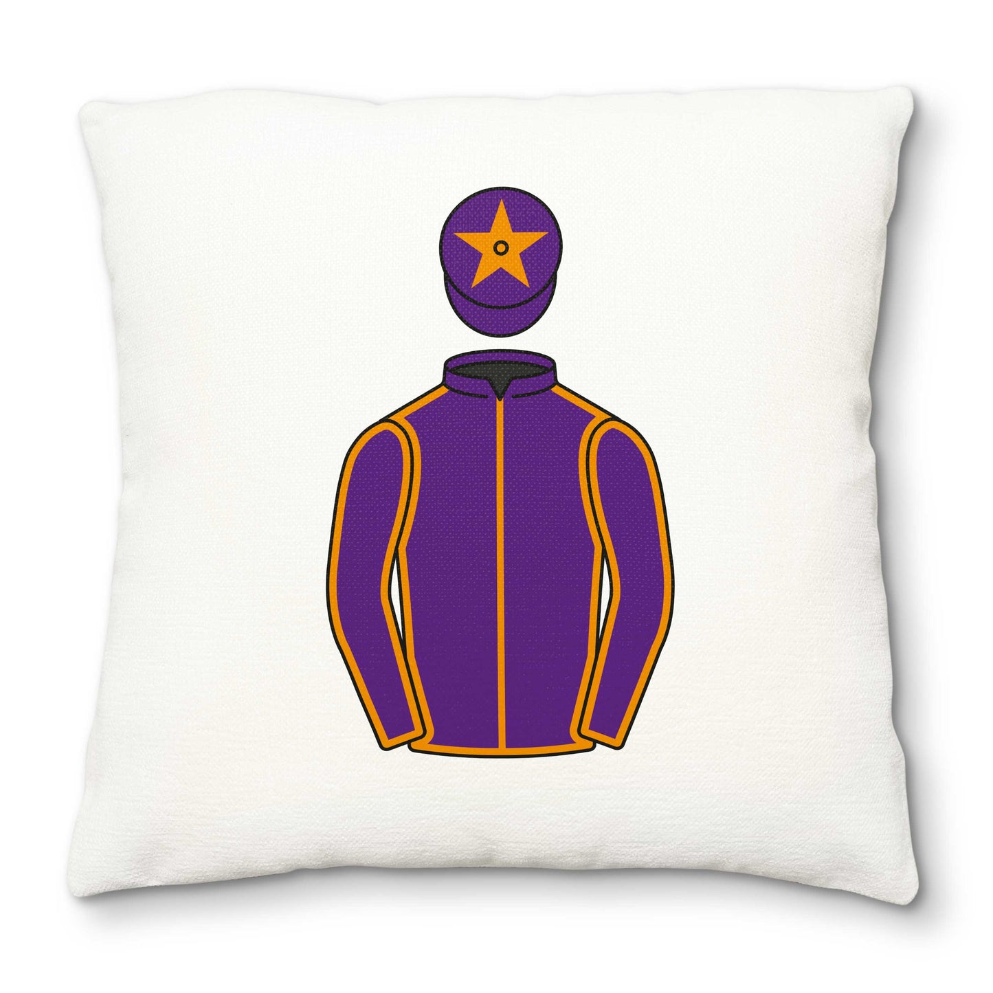 Wicklow Bloodstock (Ireland) Ltd Deluxe Cushion Cover - Deluxe Cushion Cover - Hacked Up