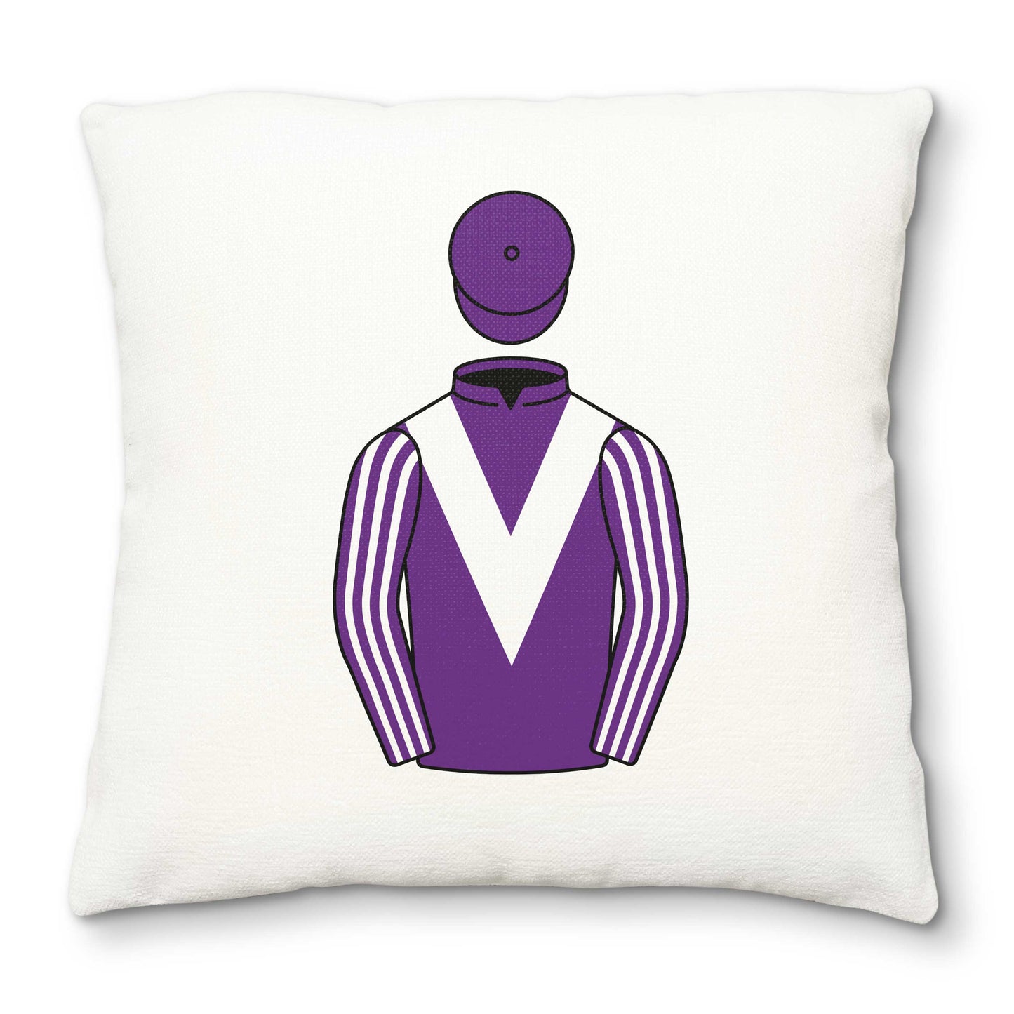 Halycon Thoroughbreds Deluxe Cushion Cover - Deluxe Cushion Cover - Hacked Up