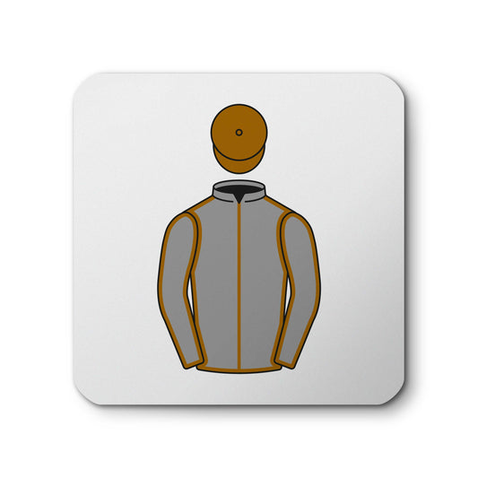 Hamad Rashed Bin Ghedayer Ceramic Coaster - Ceramic Coaster - Hacked Up