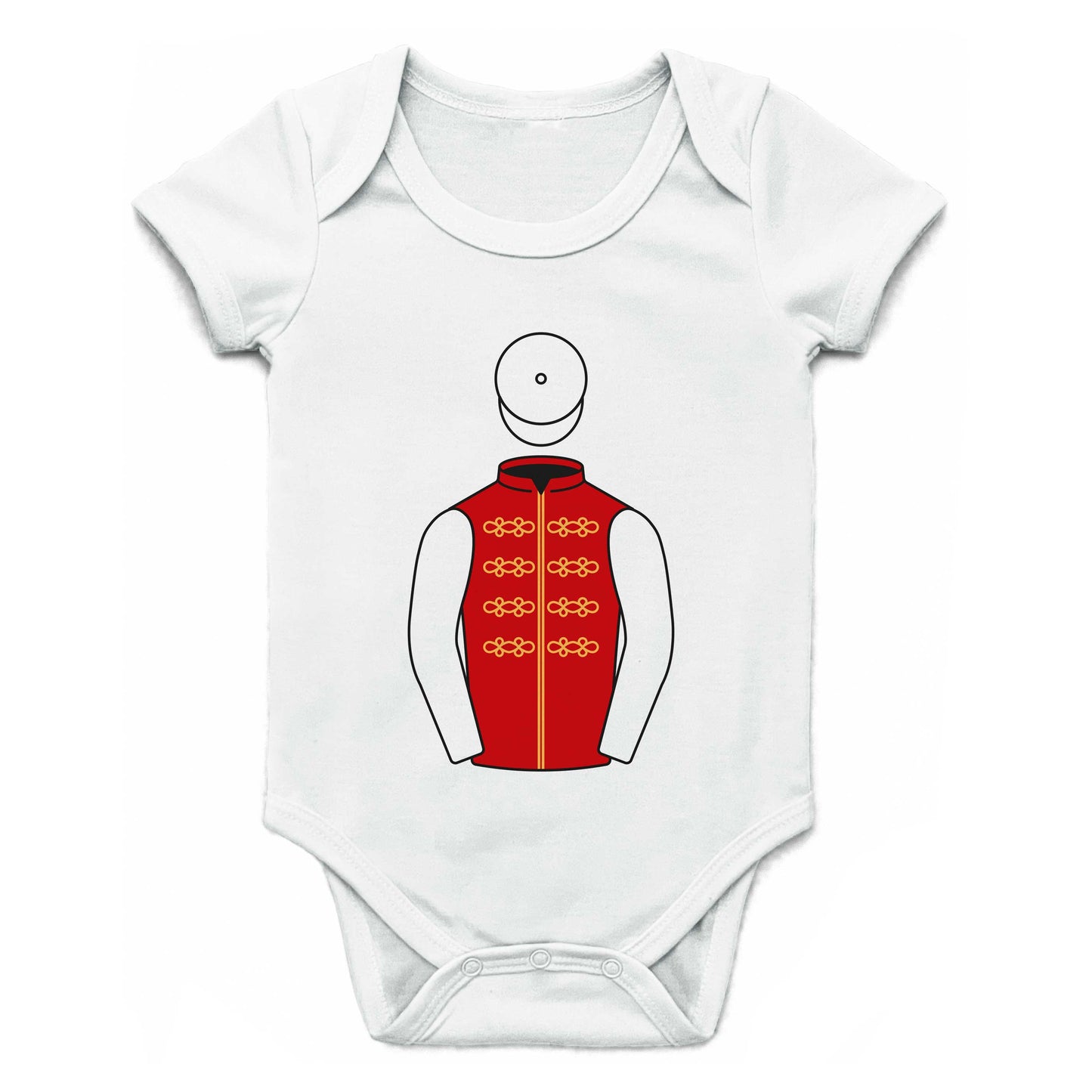 Al Mohamediya Racing Single Silks Baby Grow - Baby Grow - Hacked Up