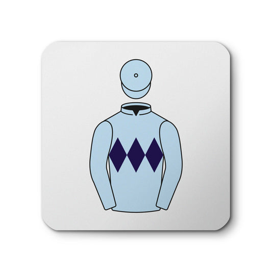 David Ward Horse Racing Ceramic Coaster with Cork Base - Hacked Up Horse Racing Gifts