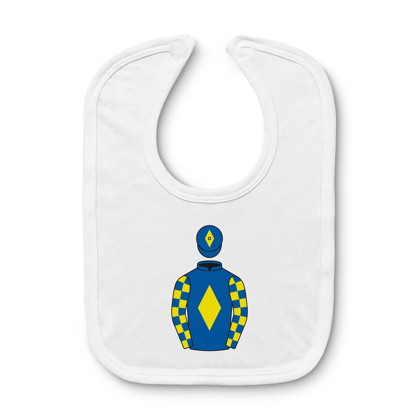 D Pryde J Beaumont DP Van der Hoeven Baby Bib - Baby Bib - Hacked Up