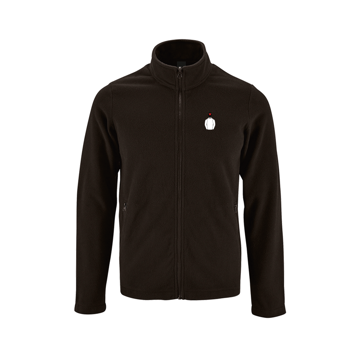 Mens Syndicates.Racing Embroidered Fleece Jacket - Clothing - Hacked Up