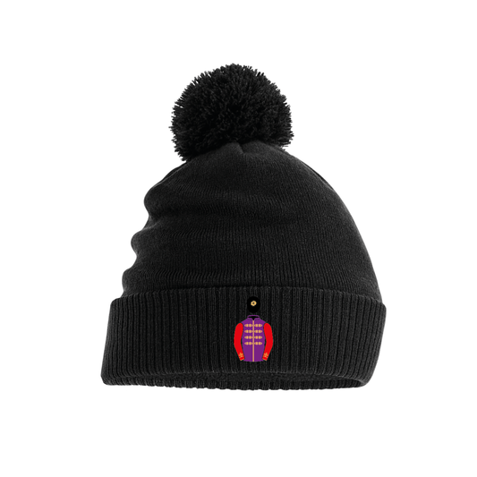 The Queen Embroidered water repellent thermal beanie - Hacked Up