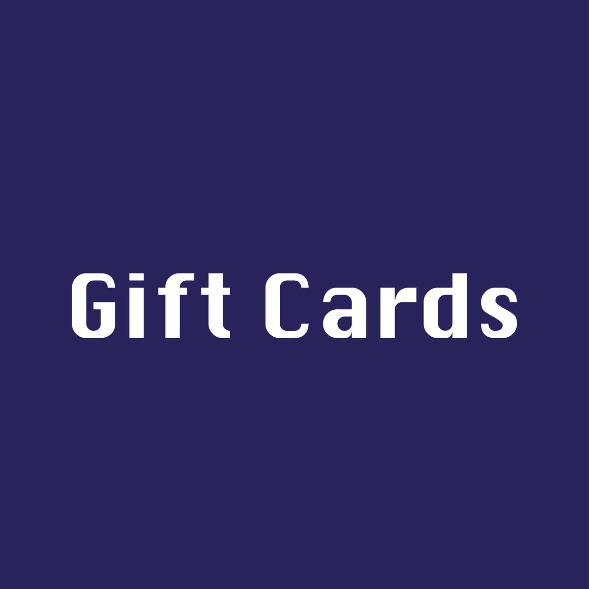 Gift Cards