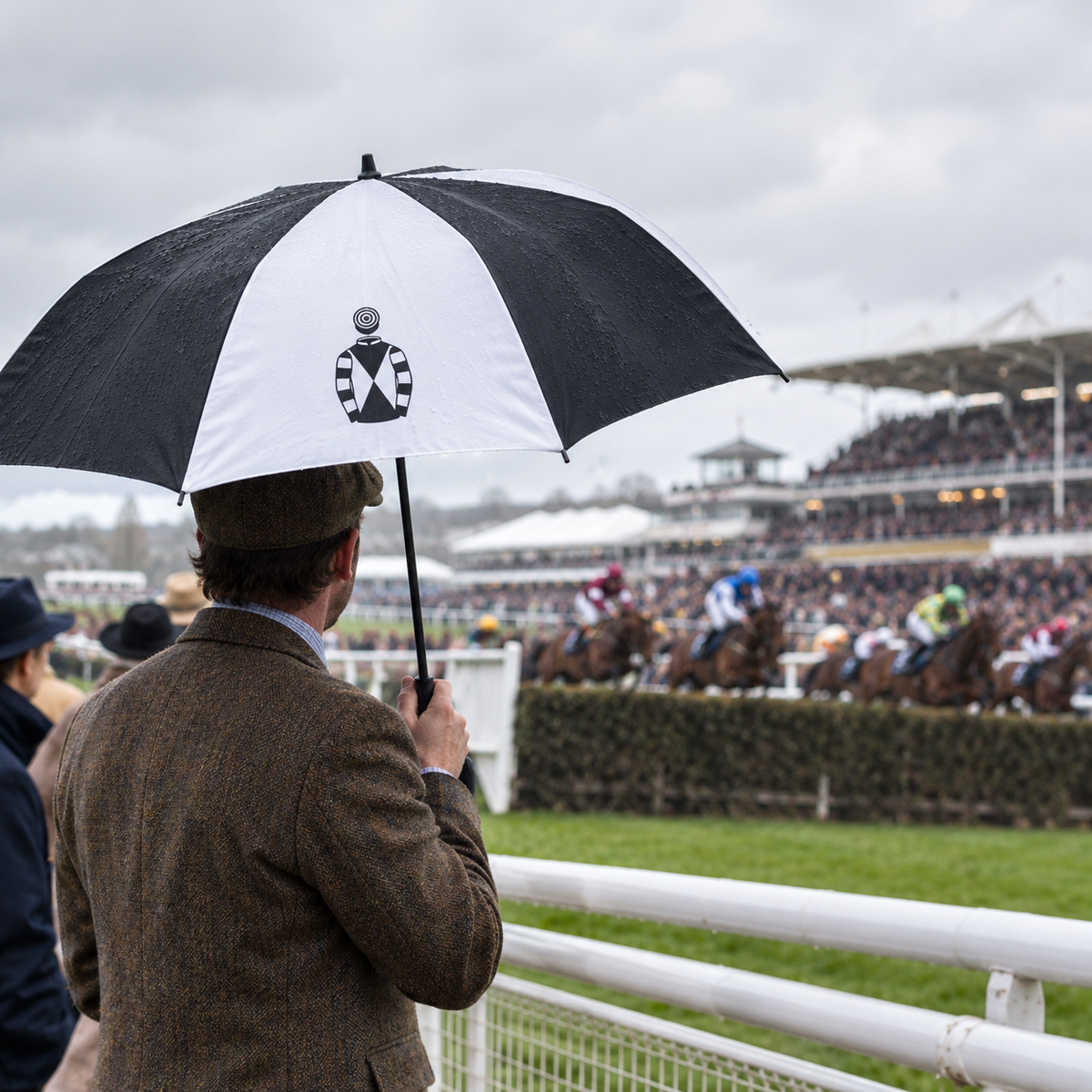 Horse Racing Umbrellas