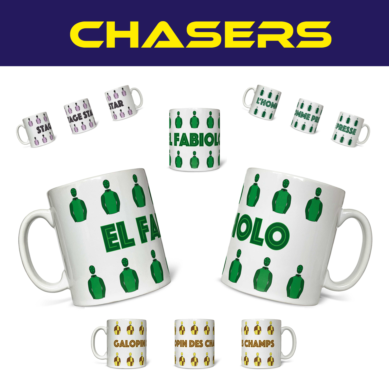 Festival Favourites Chasers Mugs