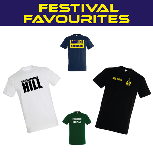 Mens Festival Favourites Novice Hurdlers T-shirts