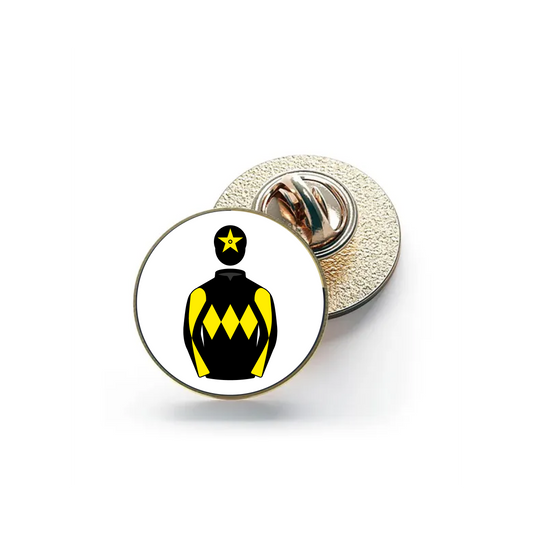 J P Romans Pin Badge