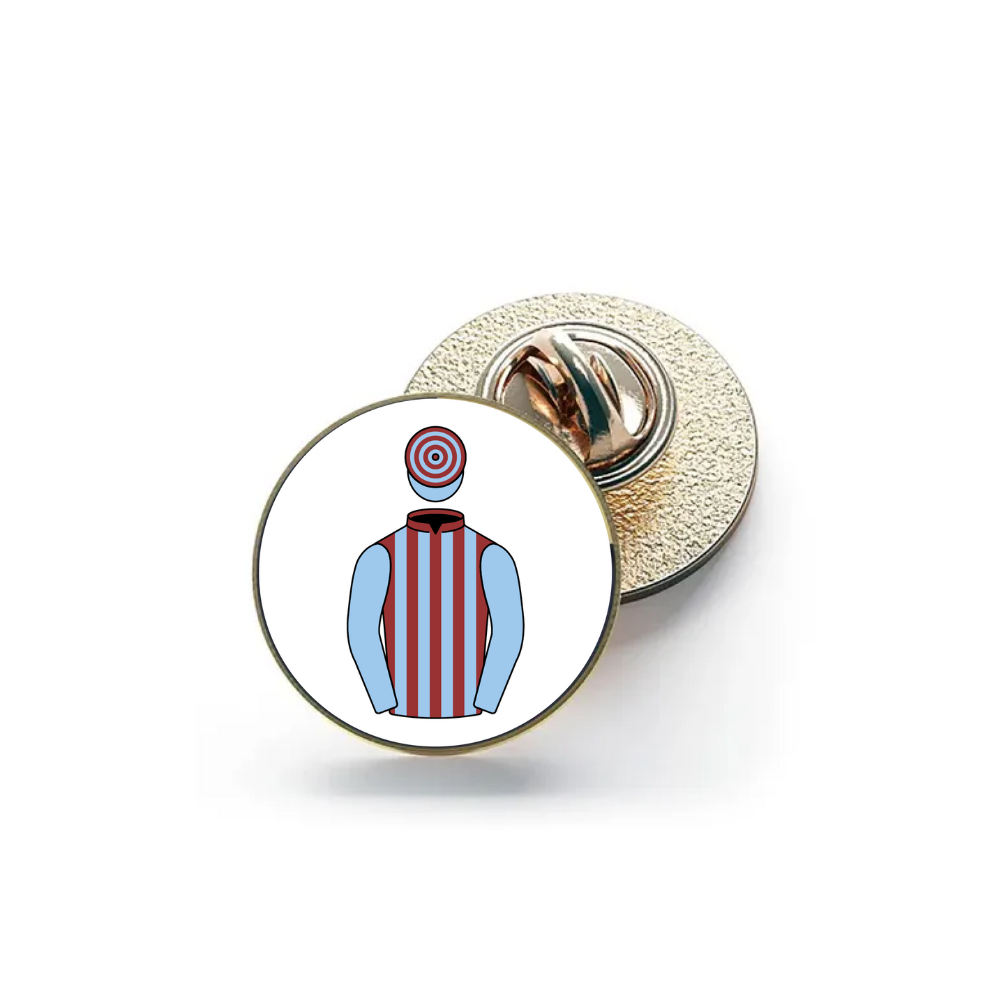 Jim Lewis Pin Badge