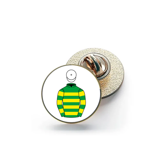 J P McManus Pin Badge